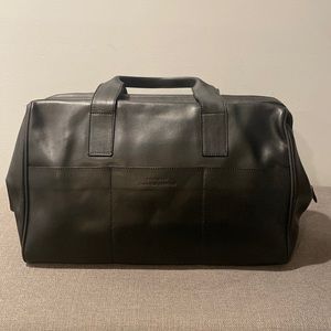 STRENESSE Gabriele Strehle Black Leather Doctor’s Bag